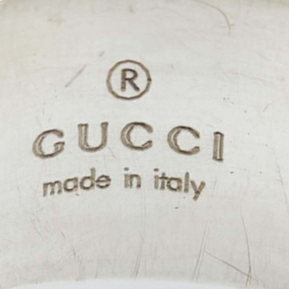Gucci Branded G Ring #11 SV925 Silver Women's GUCCI - Picture 5 of 8